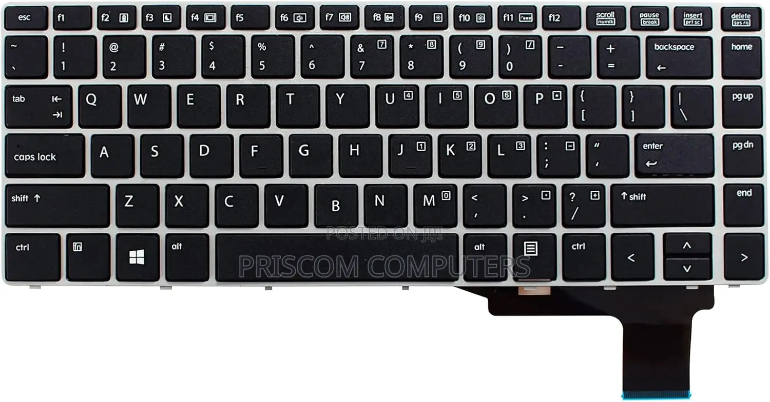 HP Folio 9470M, 9470, 9480, 9480M Non Backligt Keyboard