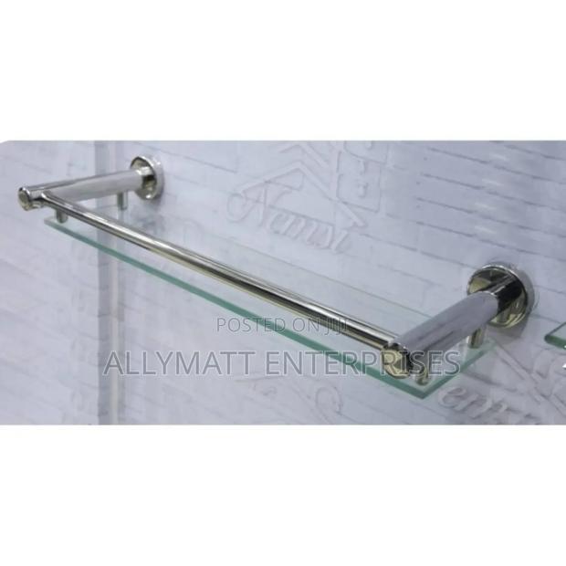 Silver Glass Shelf - main view
