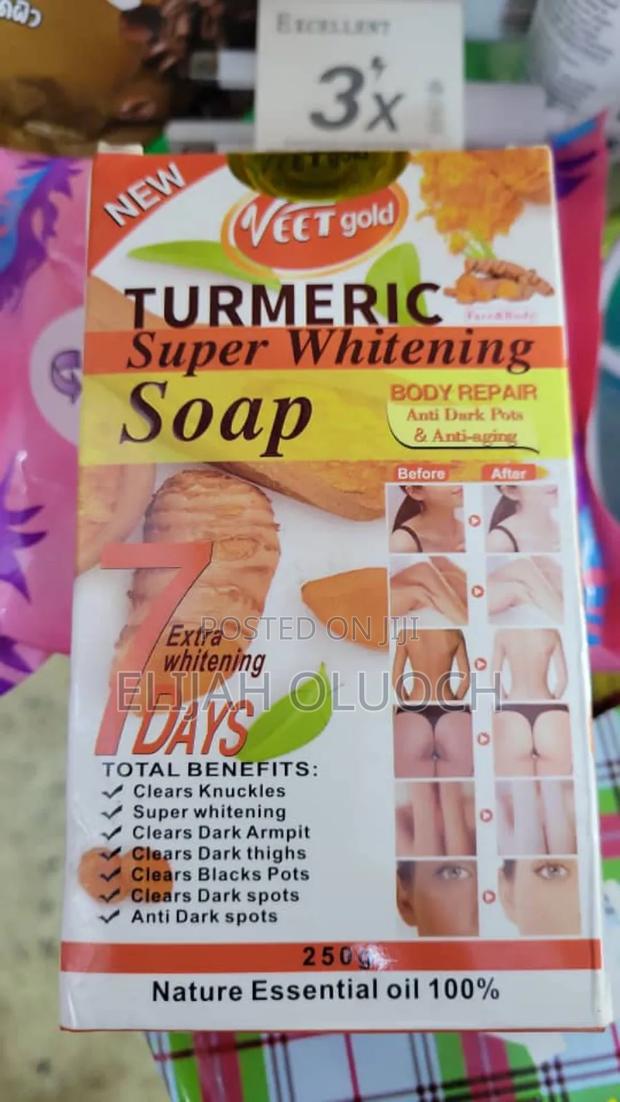 Veetgold Turmeric Superwhitening Tumeric Shower Soap - thumbnail 2