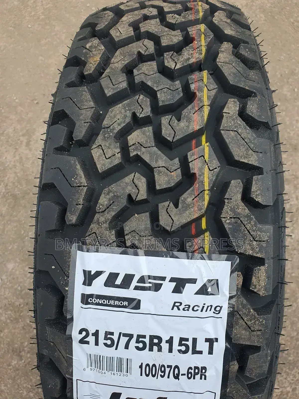215 /75 R15 Yusta Tyres.