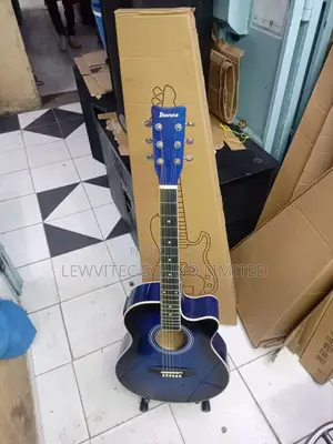 Medium Blue Semi Guitar