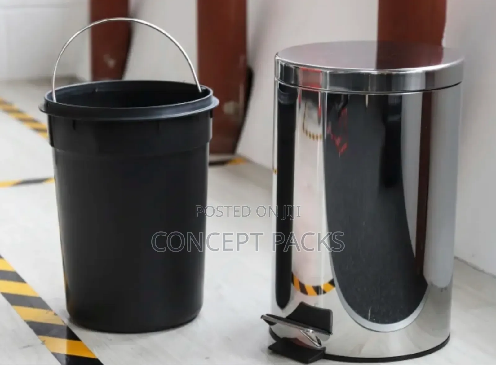 20L Stainless Steel Plain Pedal Bin