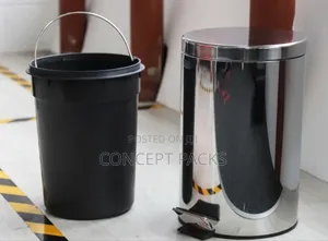 20L Stainless Steel Plain Pedal Bin
