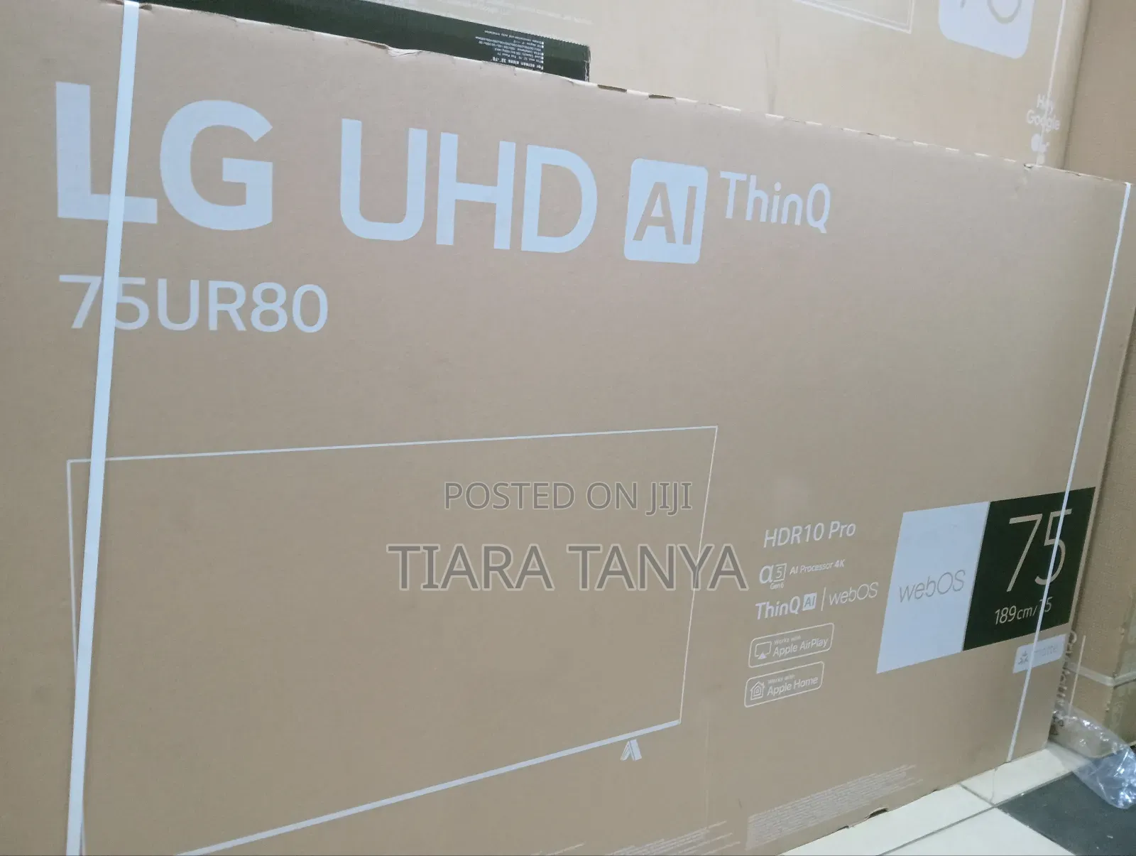 LG 75" Smart Uhd Ur80 LED TV