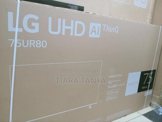 LG 75" Smart Uhd Ur80 LED TV