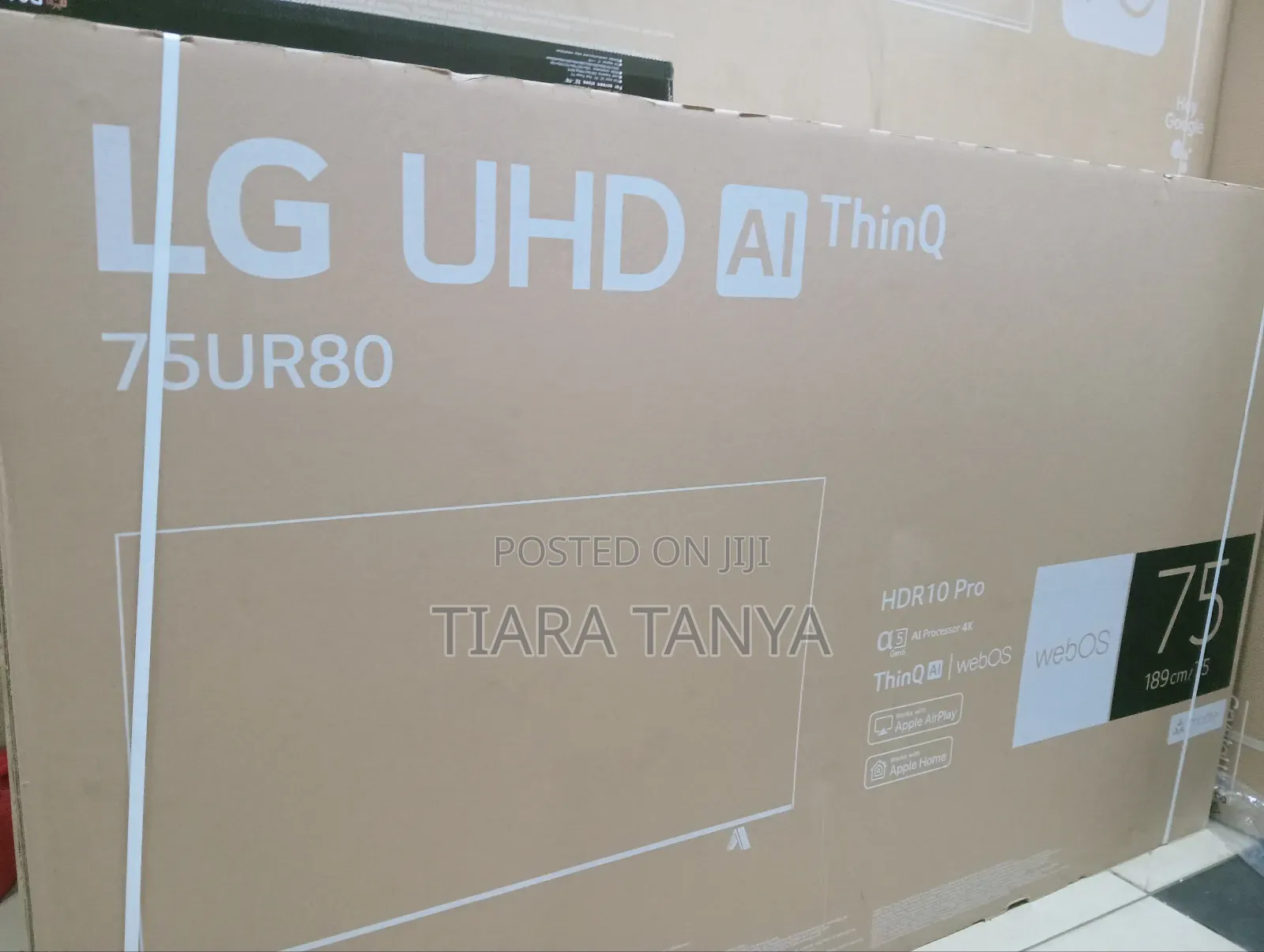 LG 75" Smart Uhd Ur80 LED TV