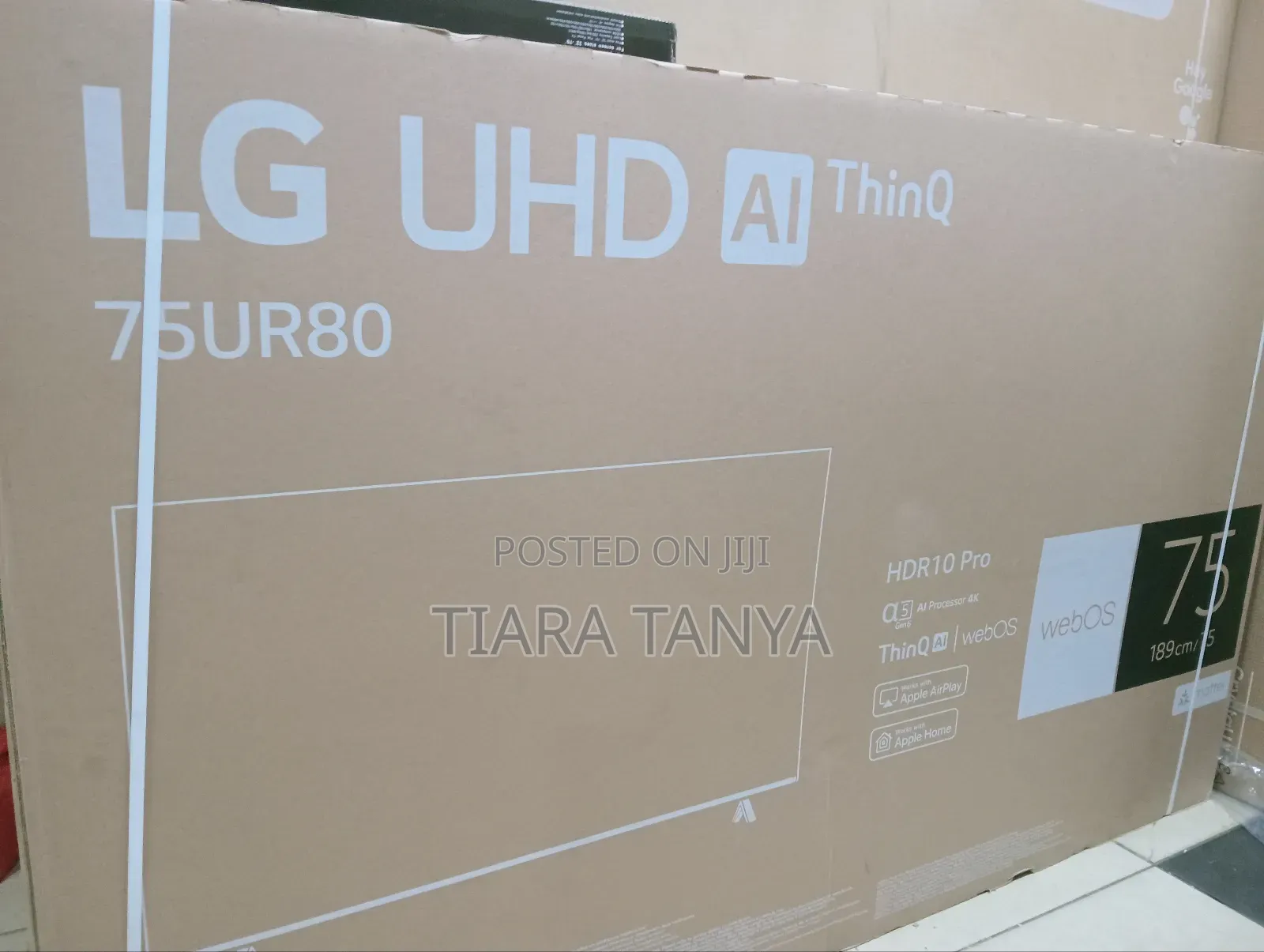 LG 75" Smart Uhd Ur80 LED TV