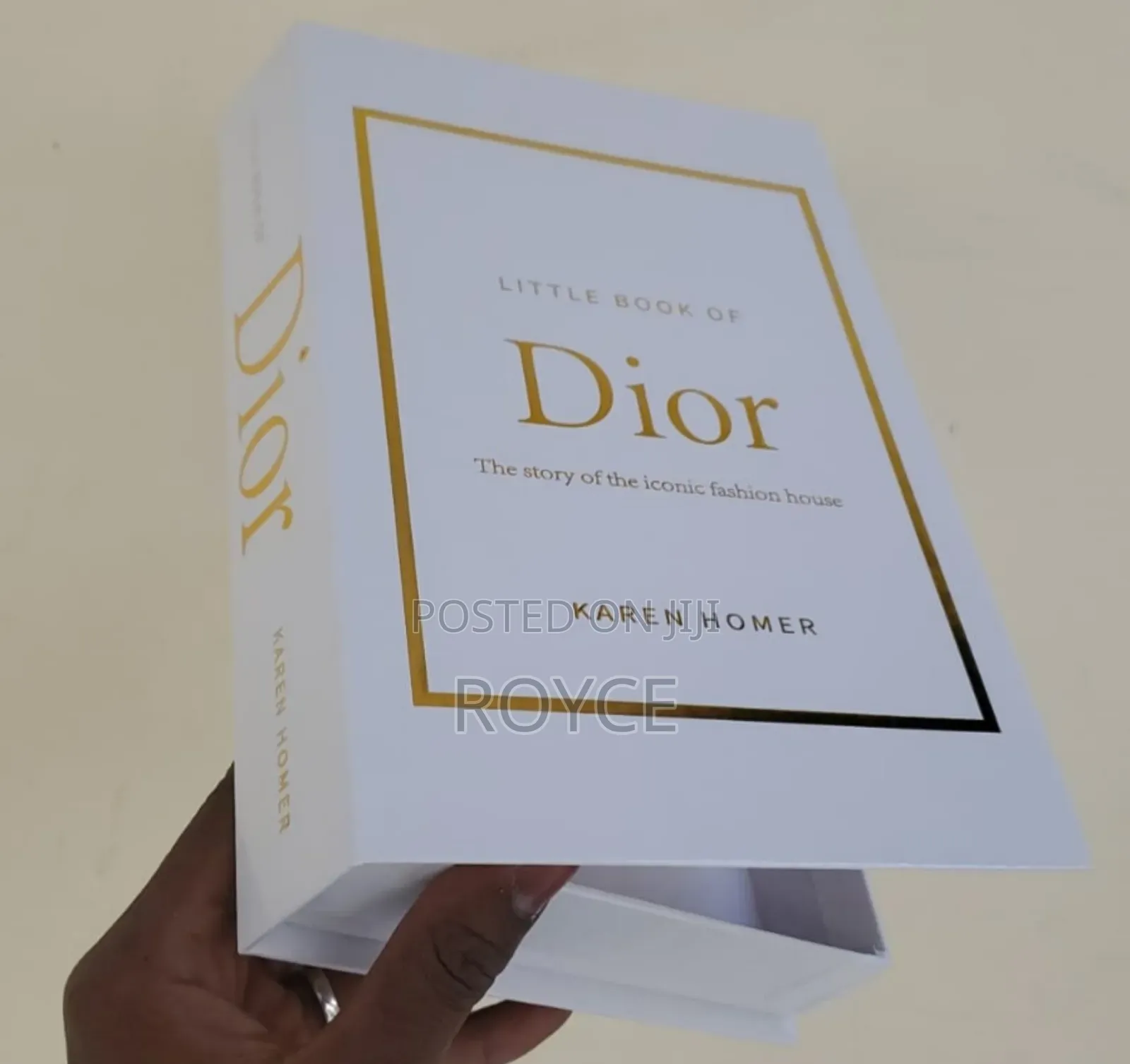 Hard Gloss Opening Decor Book