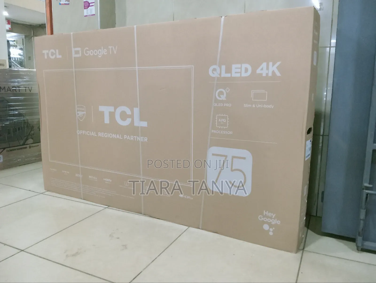 TCL 75" Qled Smart Google C655 TV