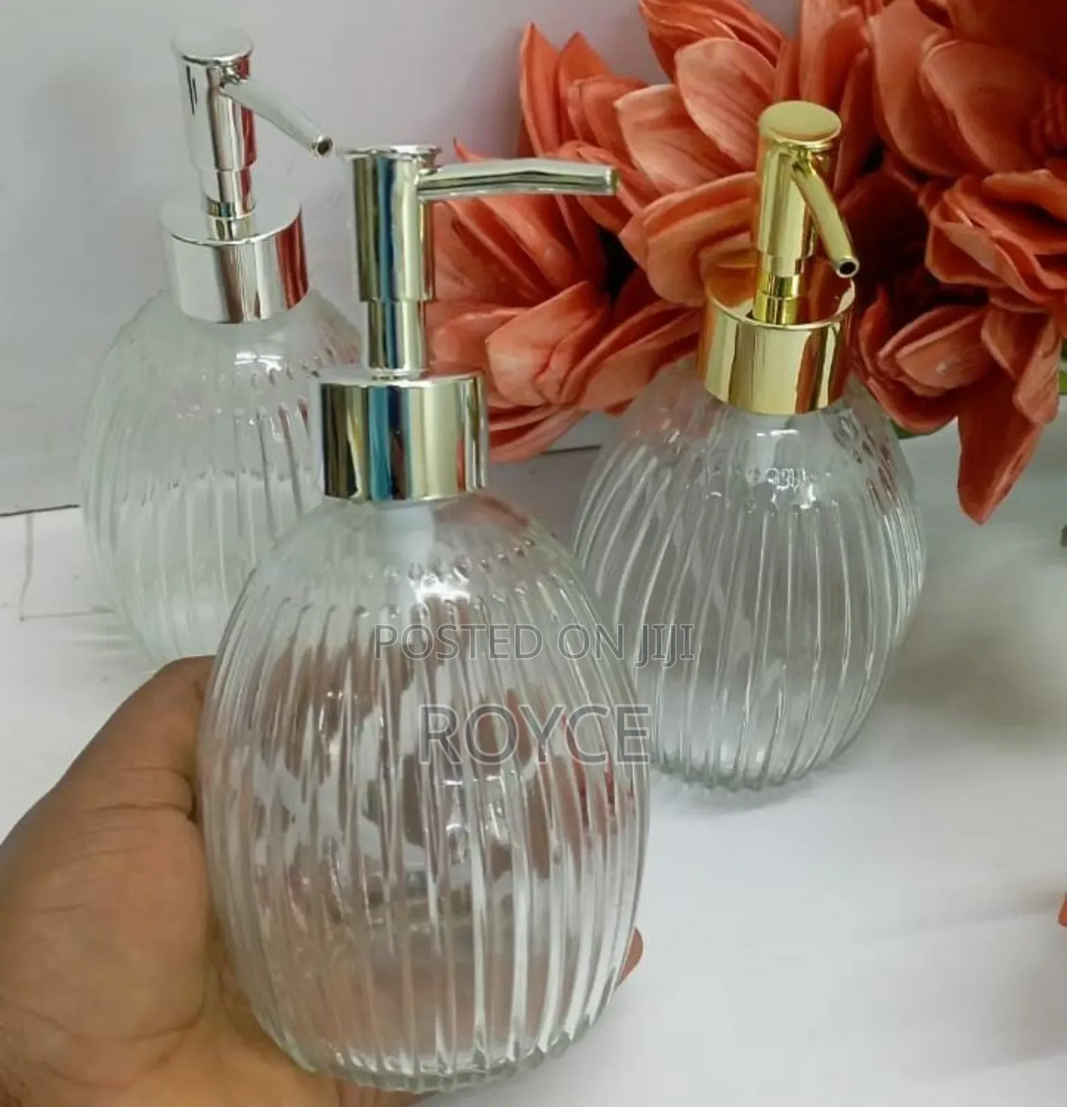Glass Soap Dispnser-500ml