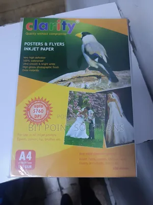Glossy A4 Photo Paper (100sheets) '! Glossy Photo Paper A4