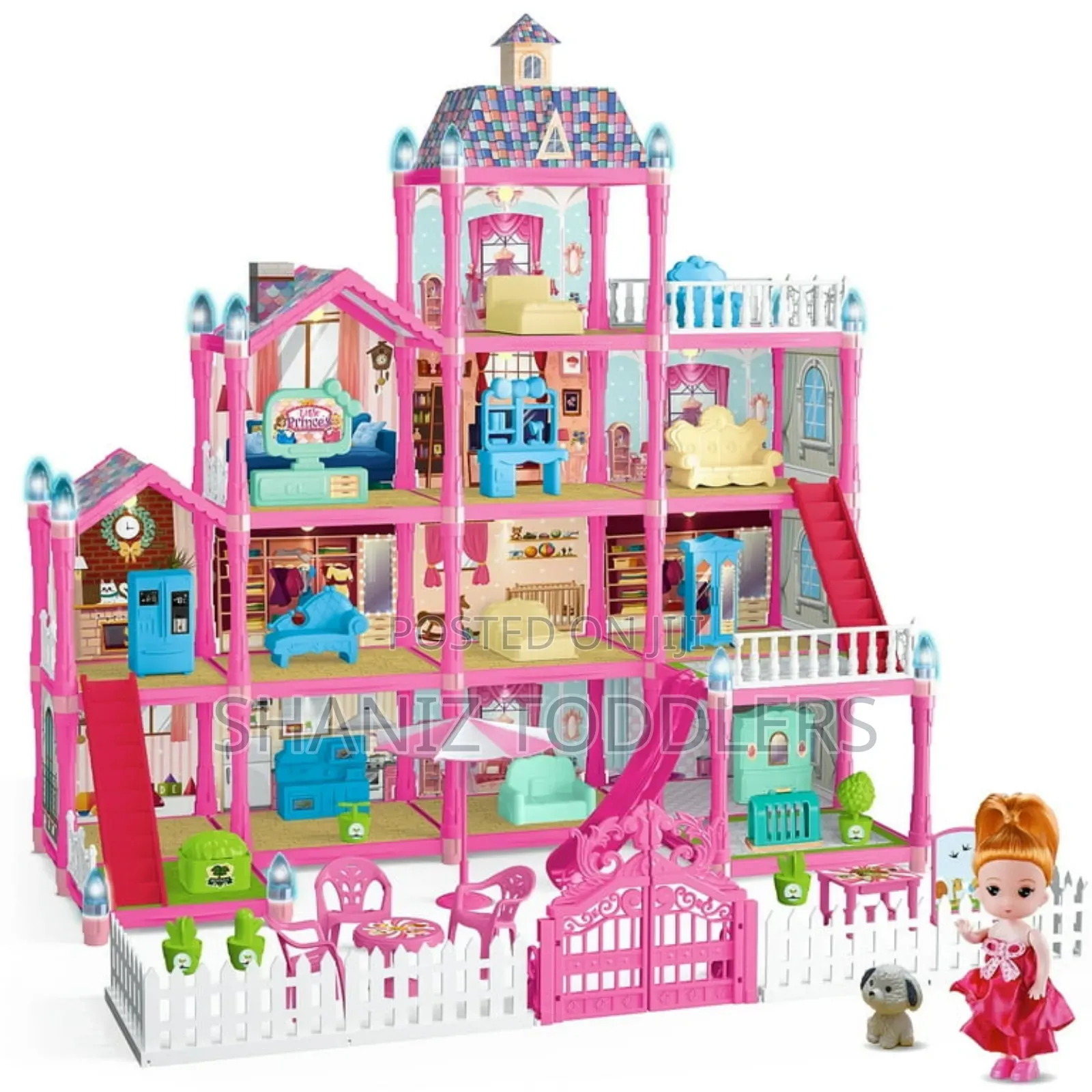 Kids Doll House 374pcs