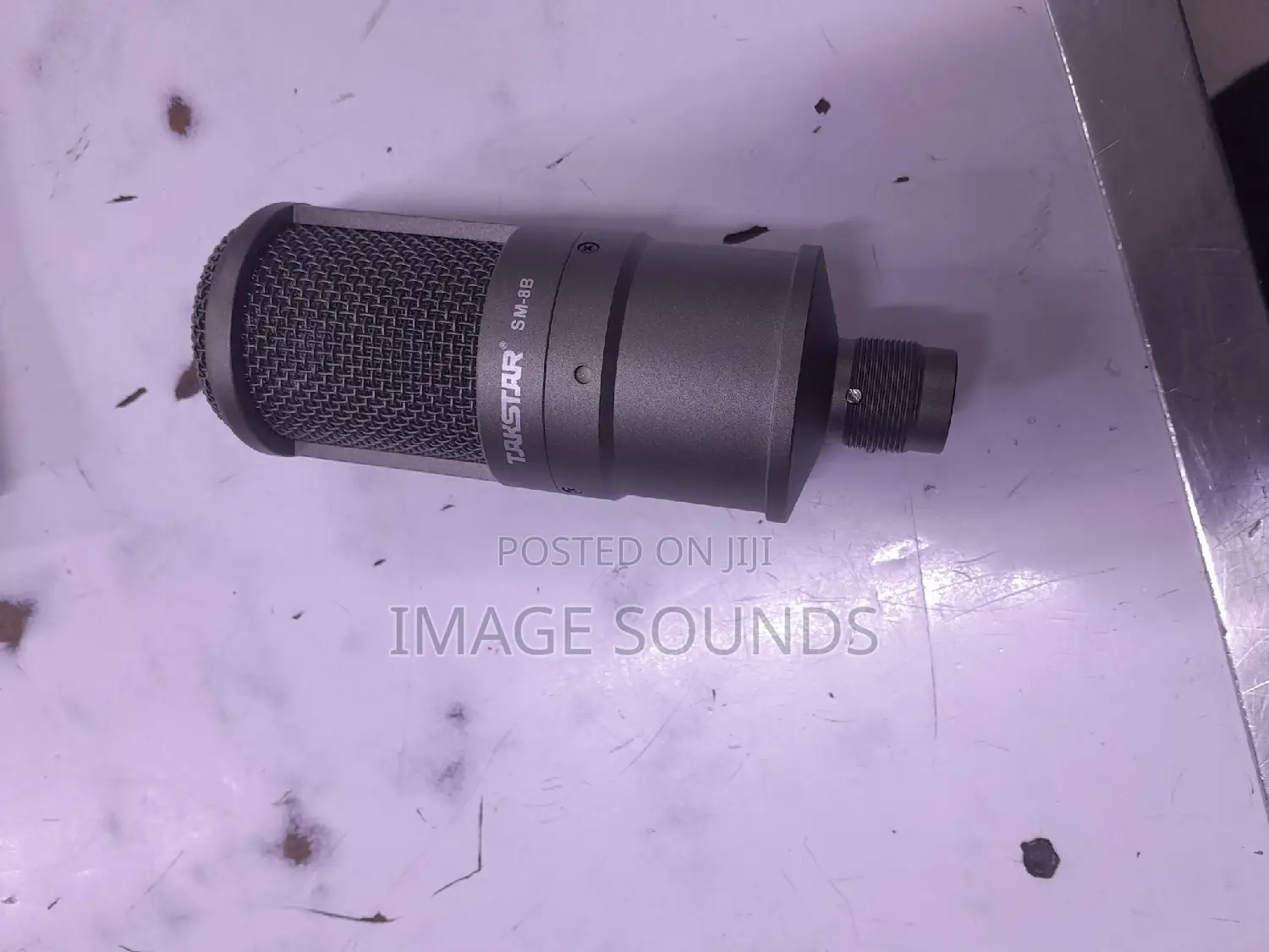 Takstar 8b Condenser Microphone, Sponge and Holder