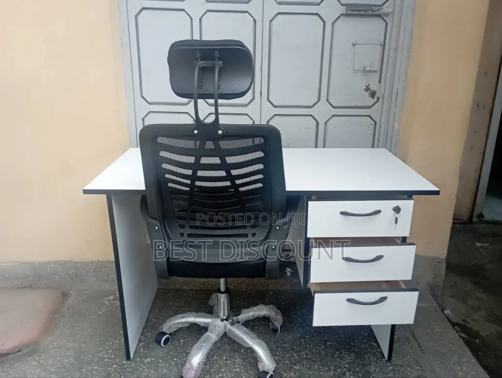 Office Chair and Computer Table