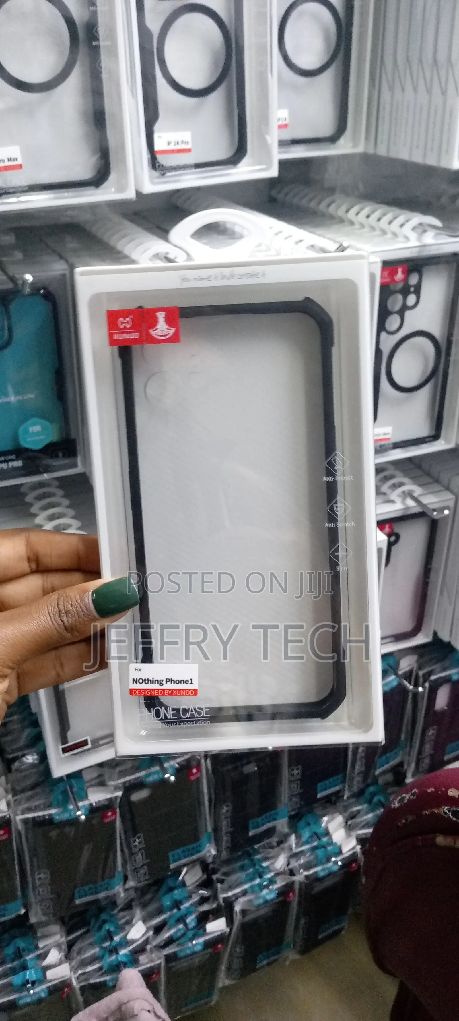 Xundd Nothing Phone One Case, Crystal Clear