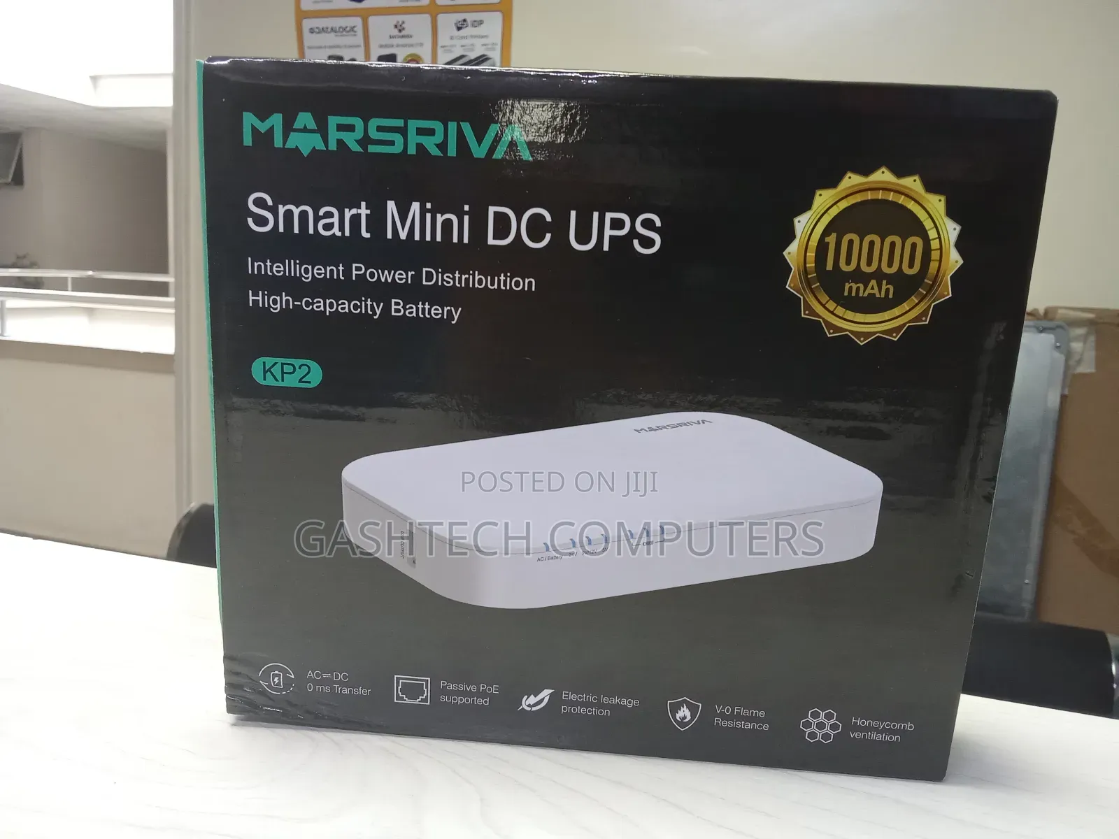 Kp2 Marsriva Smart Mini DC UPS 10000mah