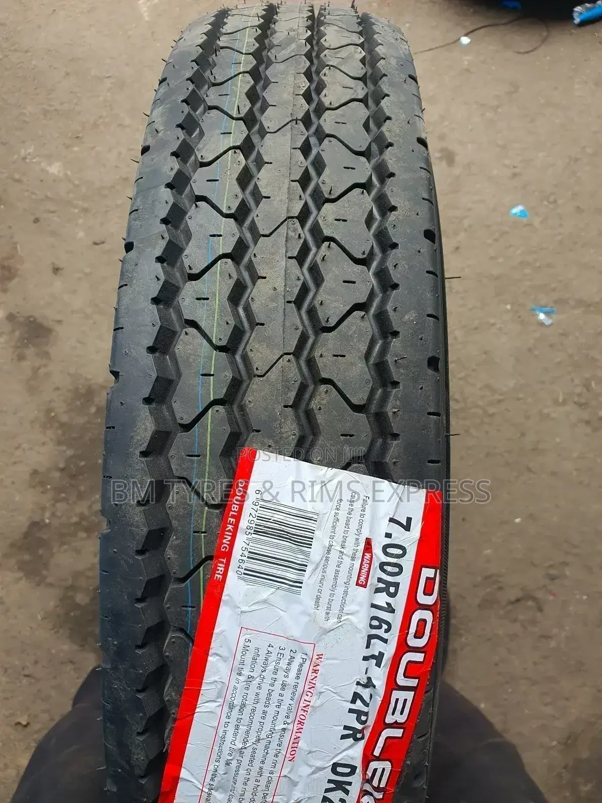 700 R16 Doubleking Tyres (Commercial)