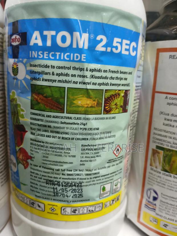 Atom 2.5EC Insecticide 500ml - thumbnail 2