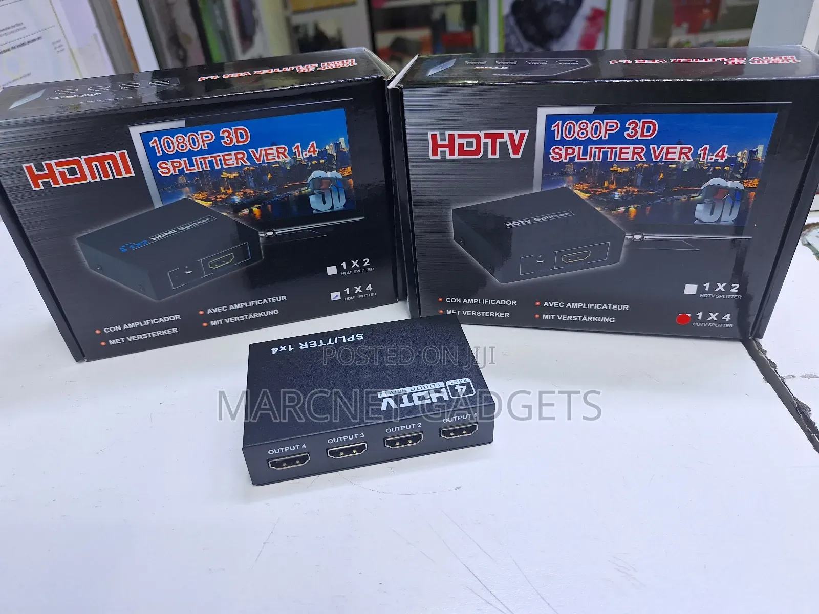 Full HD 4 Way Powered Hdmi Splitter 1*4