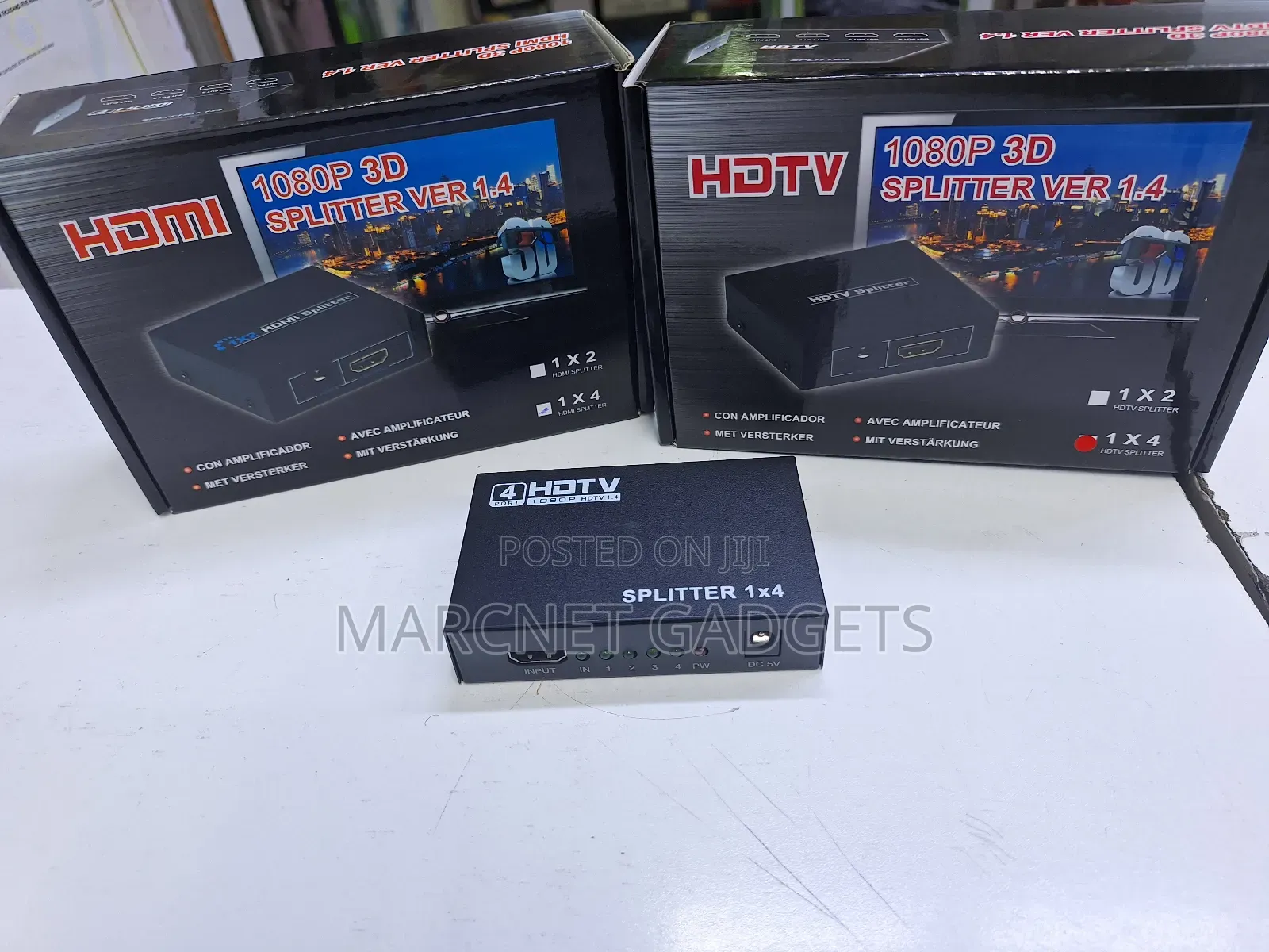 Full HD 4 Way Powered Hdmi Splitter 1*4