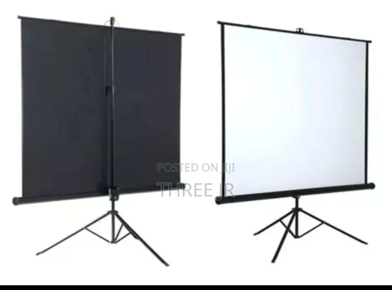 Tripod Projection Screens for Sale. Usually It's Portable