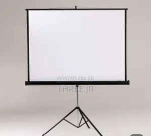 Tripod Projection Screens for Sale. Usually It's Portable