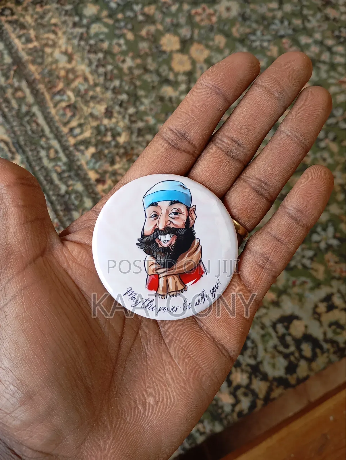 Custom 58mm Round Button Fridge Magnets