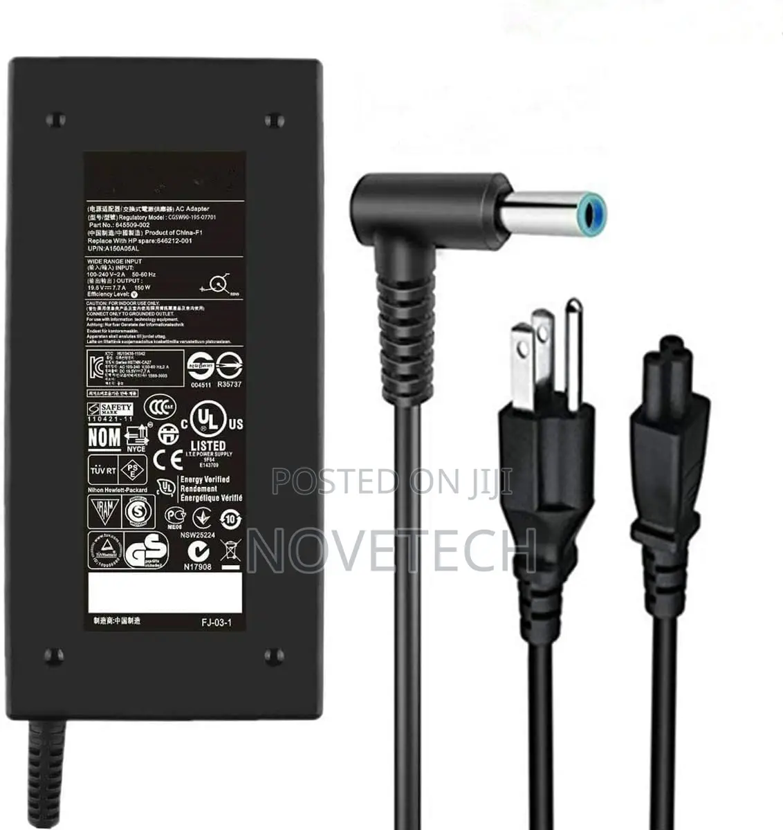 HP Zbook Studio15 Charger G3 G4 G5 HP Zbook G3 G4 Omen
