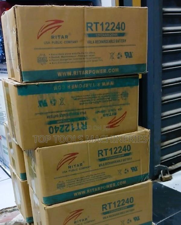 24 Ah Ritar Solar Backup Batteries - main view