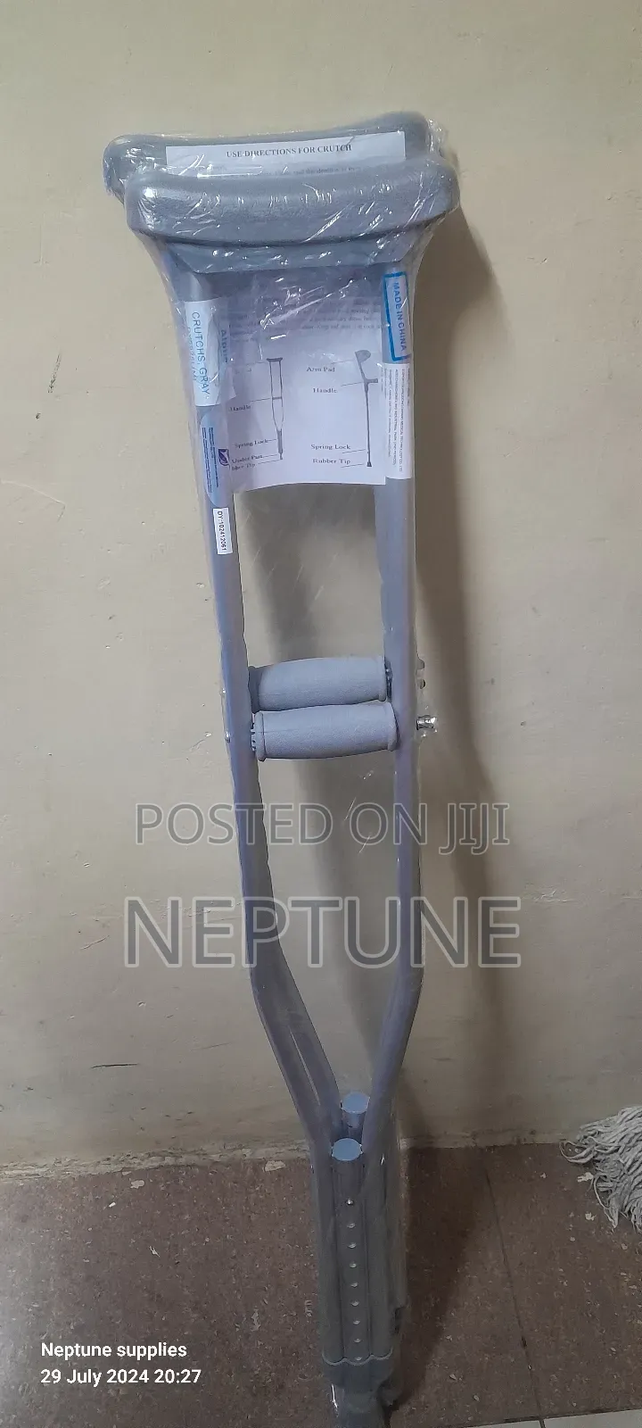 Underarm/Armpit/Axillary Crutch