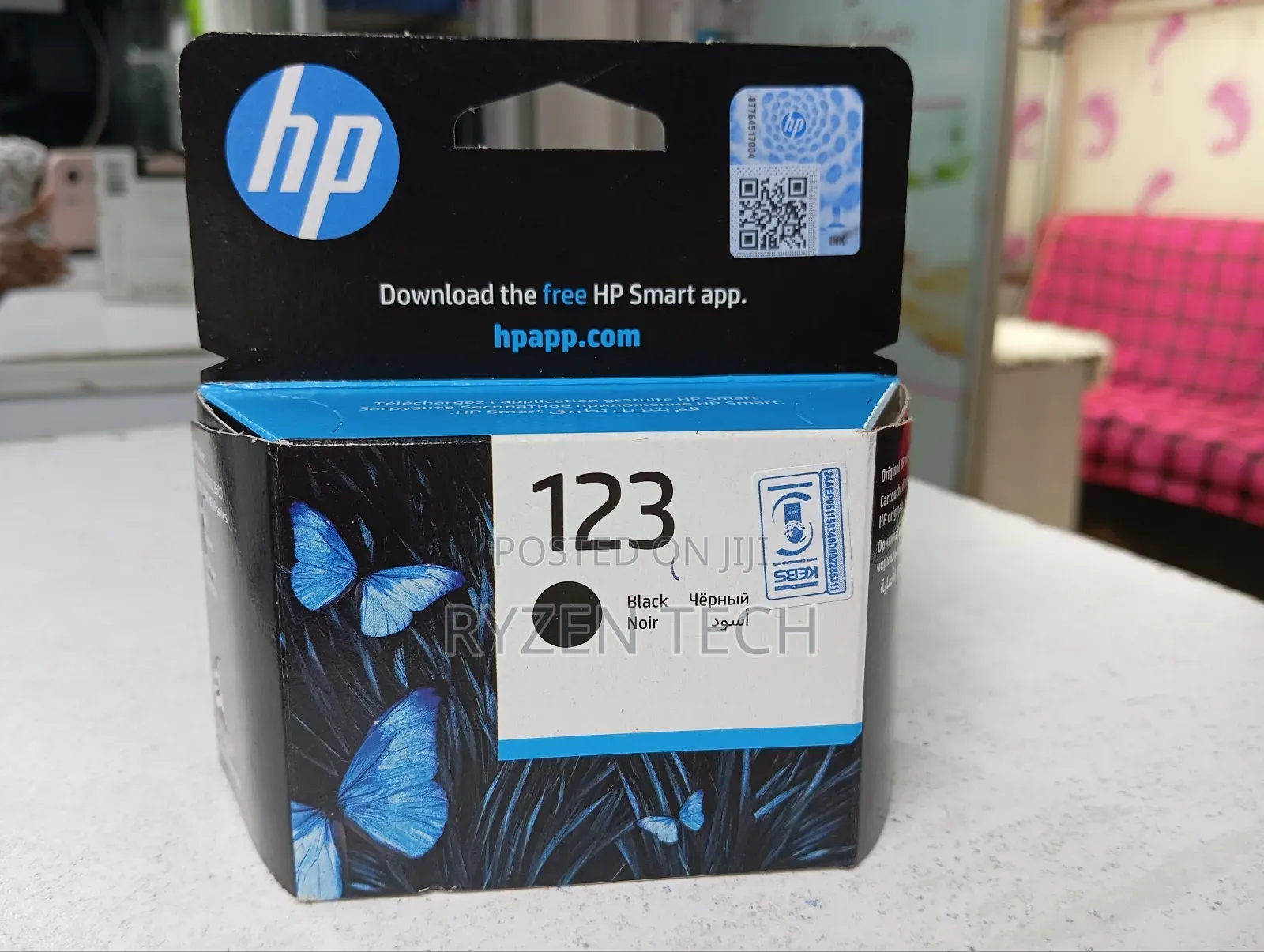 Hp Cartridges 123 Black and Colour/Hp 123 Black and Colour