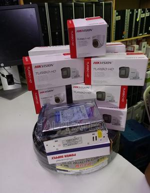 Hikvision 4ch CCTV Cameras 2mp Complete Kit Turbo HD 5oogb - thumbnail 2