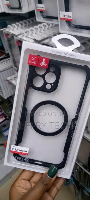 Xundd Magsafe Transparent Case for iPhone 12 Promax