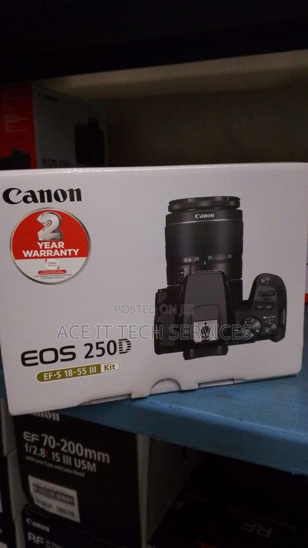 Canon EOS 250D DSLR Camera With 18-55mm F/4-5.6 IS STM Lens