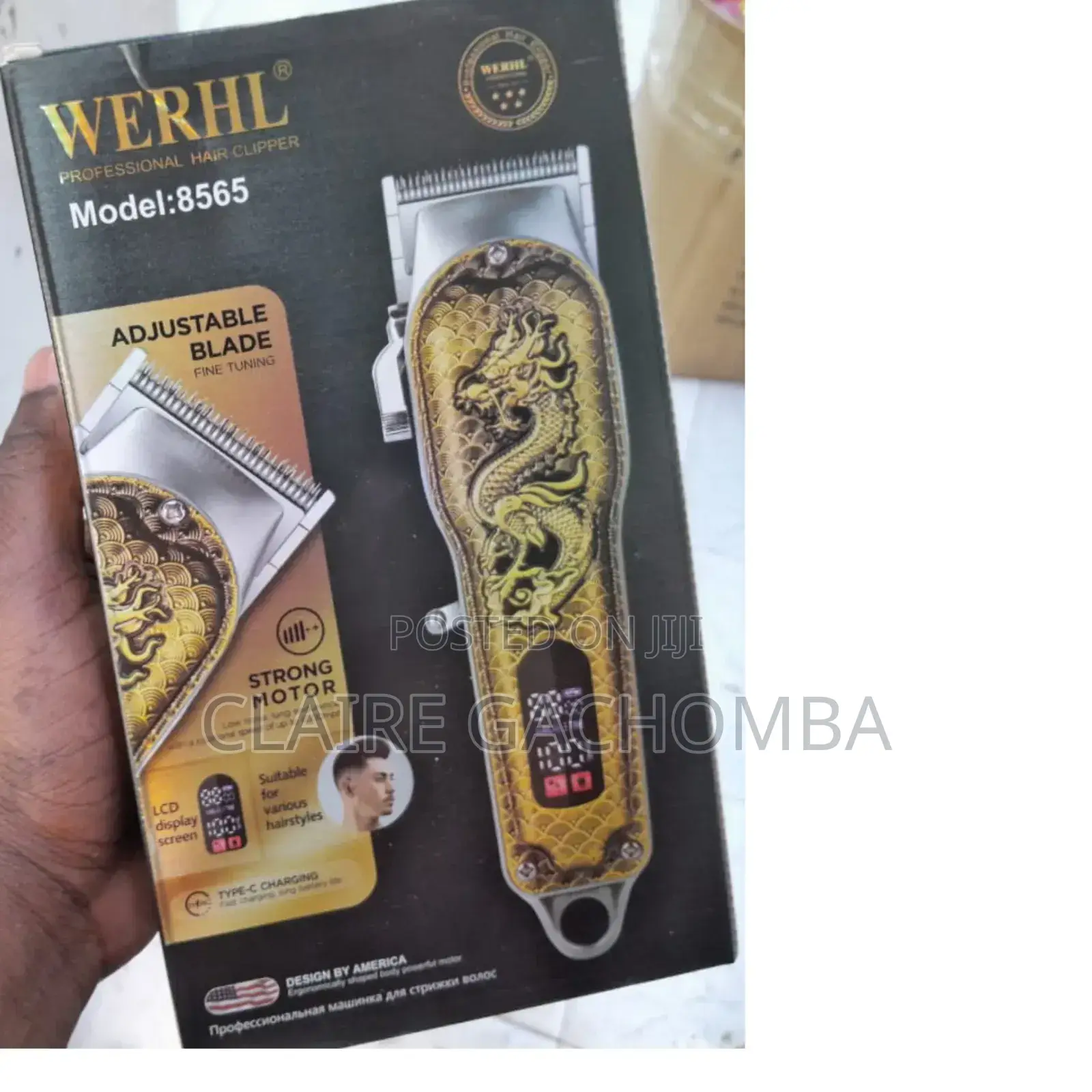 Werhl Cordless Shaver Model 8565