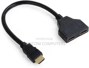 1080P HDMI Port Male to 2 Female 1 in 2 Out Splitter Cable
