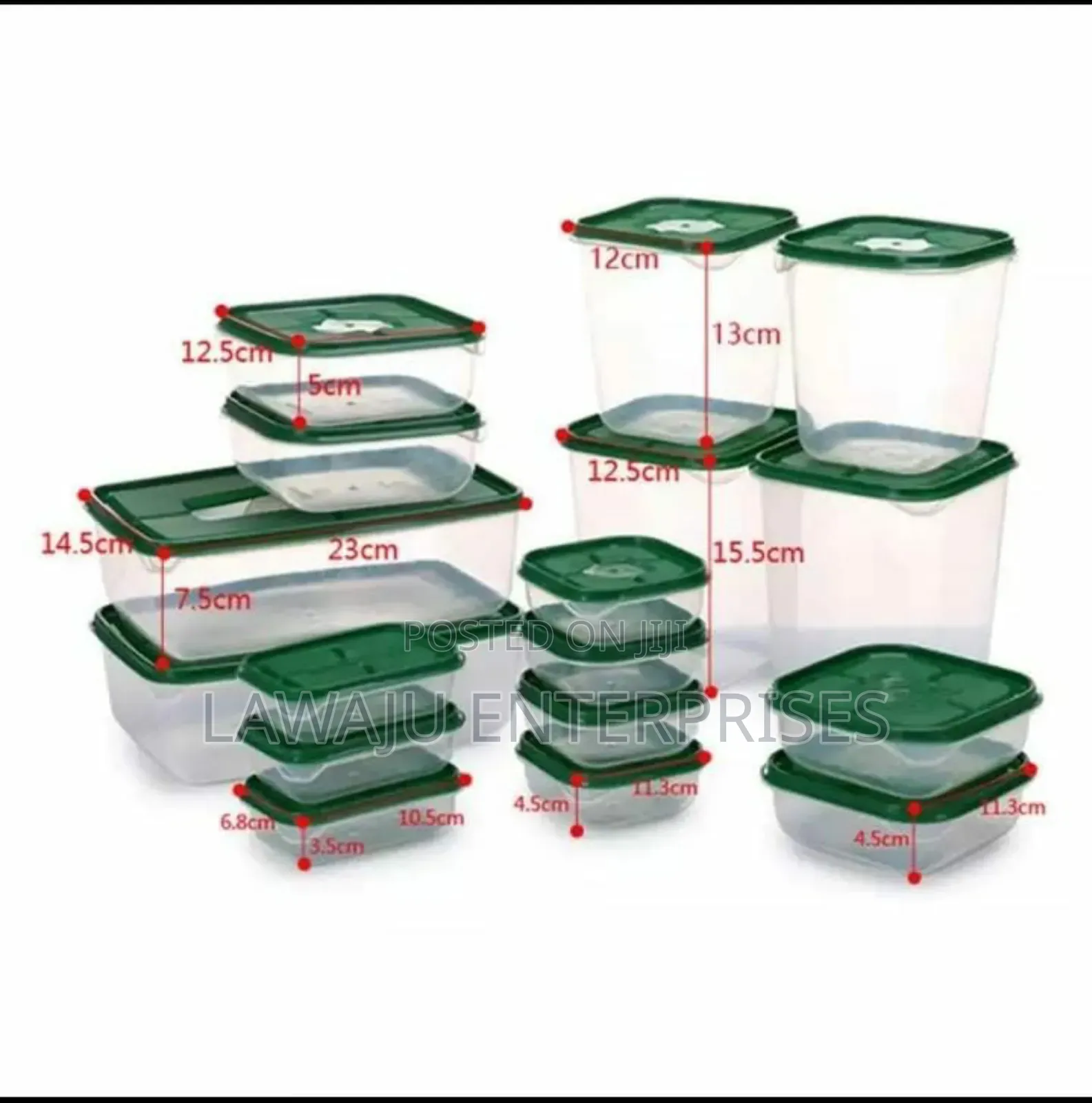 17pcs Fresh Food Container Set