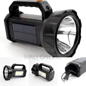 1000m Solar Flashlight LED Searchlight