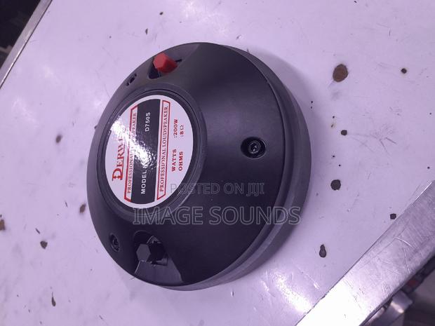 Big Bullet Tweeter Derwel Dh 750 With Coil Size 74:5