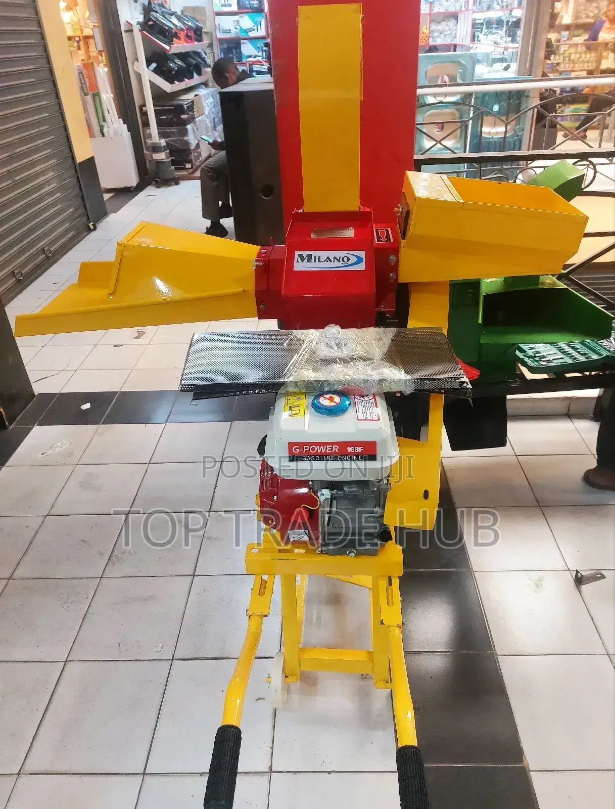 Complete Milano Chaff Cutter With Petrol Engine