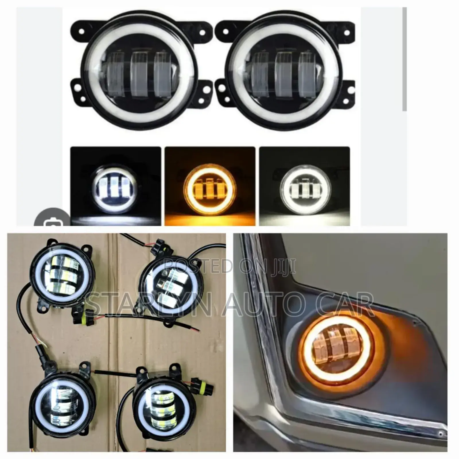 Foglights Led Universal With DRL Lights