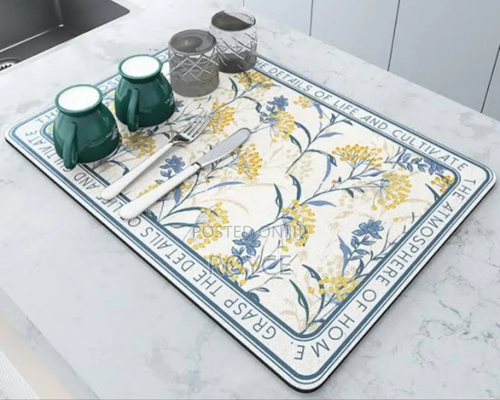Absorbent Drain Mat
