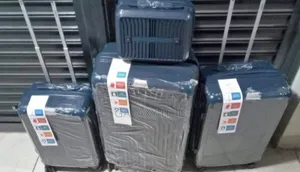 Luxurious 4 in 1 Travel Rubber Suitcase Bags