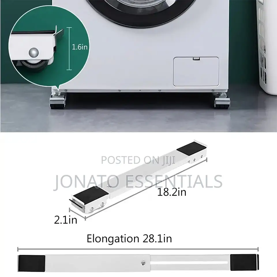 Washing Machine Stand With Wheels