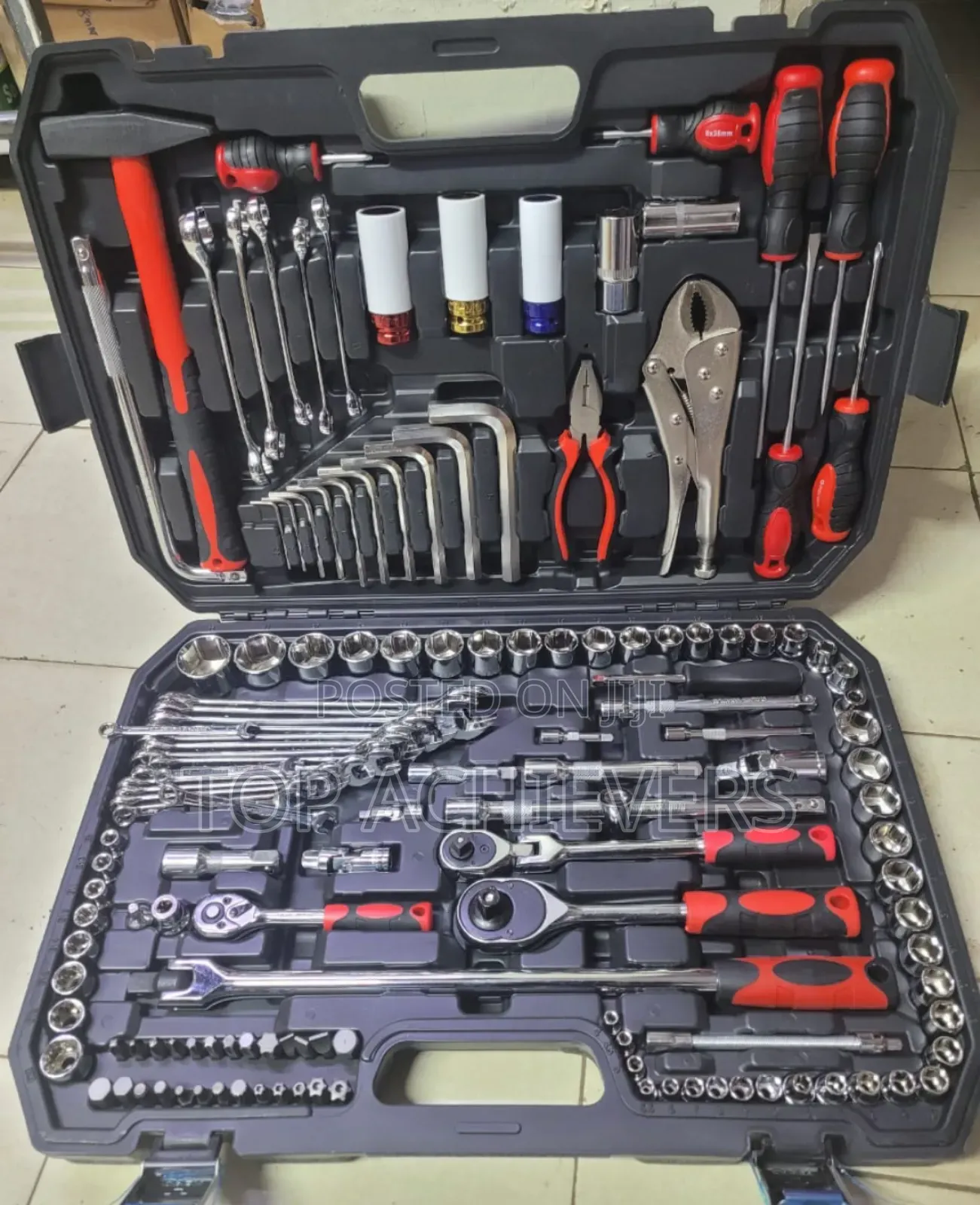 Mechanical Chrome Toolkit 142pcs