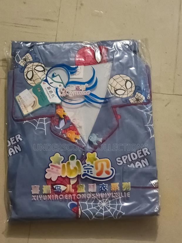 Boys Spiderman Cotton Pyjamas - thumbnail 3