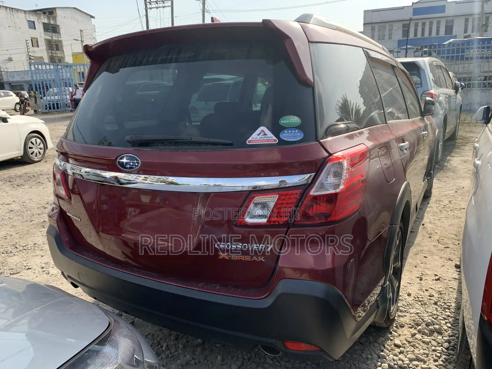 Subaru Exiga 2017 Red
