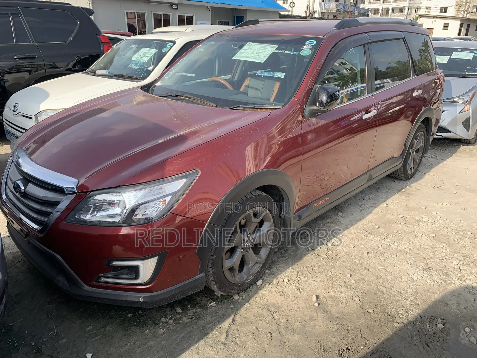 Subaru Exiga 2017 Red