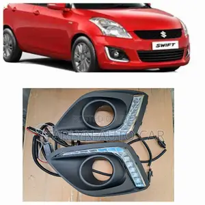 Foglights Cover Suzuki Swift 2013 With DRL Lights