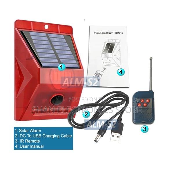 Solar Alarm System With Motion Detection Features - main view